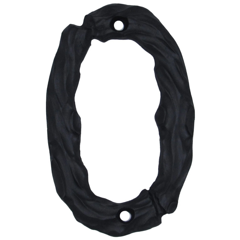 Log House Number Zero Matte Black